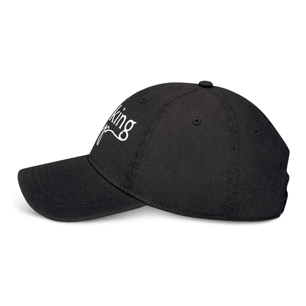 Embroidered Denim Hat - Thinking Cap