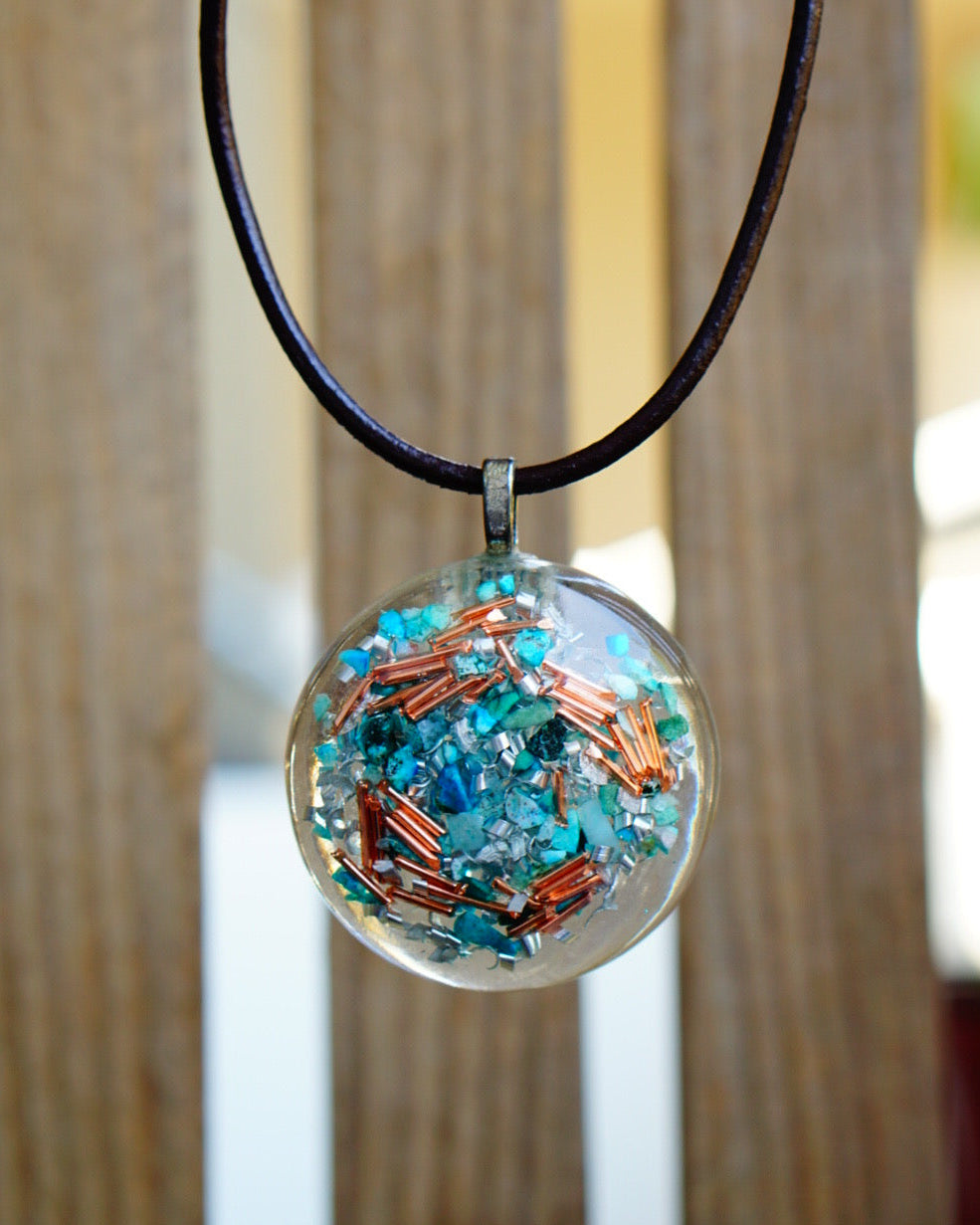 Resin (Orgone) Pendants